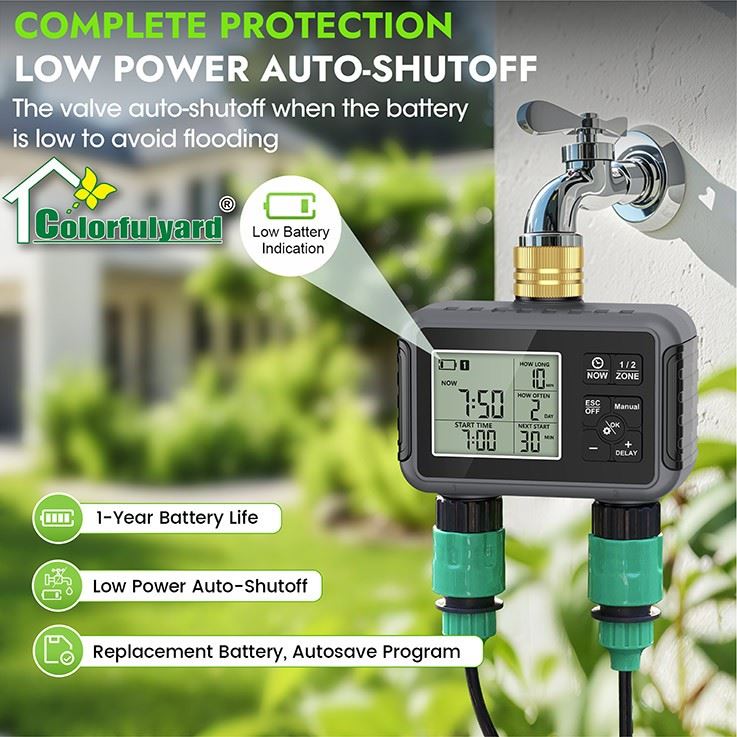 2-Outlet Digital Water Timer best