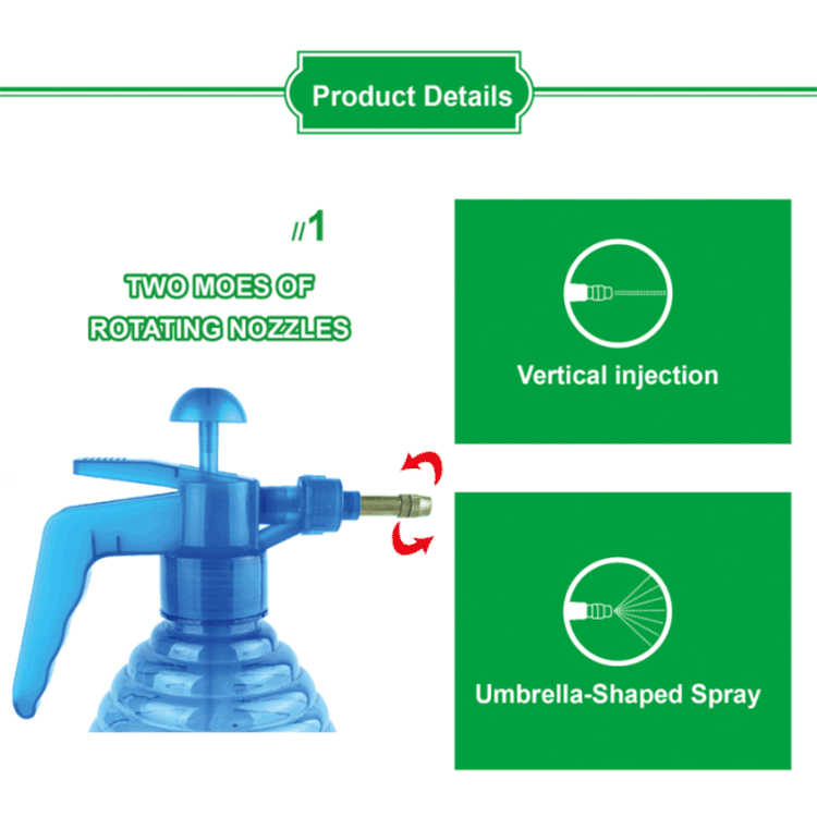 Blue Translucent Pressure Sprayer Bottle high quality Blue Translucent Pressure Sprayer Bottle high quality