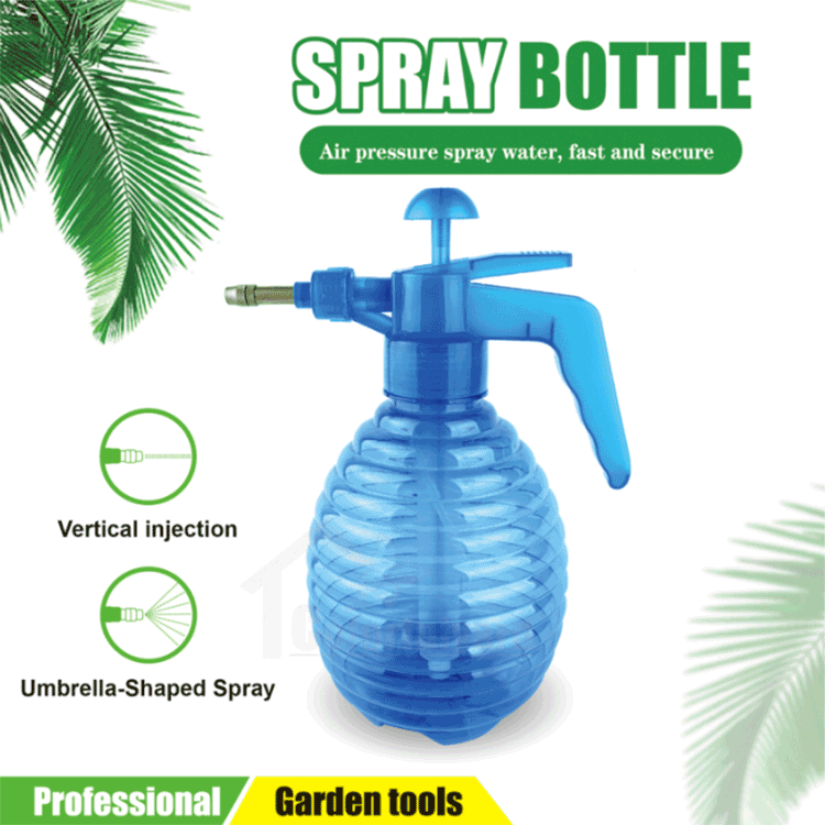 Blue Translucent Pressure Sprayer Bottle factory Blue Translucent Pressure Sprayer Bottle factory
