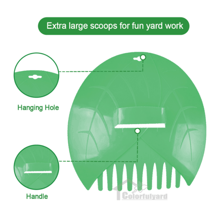 Plastic Leaf Rake Outdoor Garden Rake high quality Plastic Leaf Rake Outdoor Garden Rake high quality