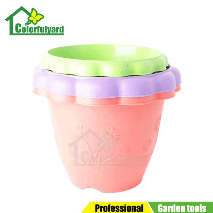 PP Resin Wave Flower Pots PP Resin Wave Flower Pots