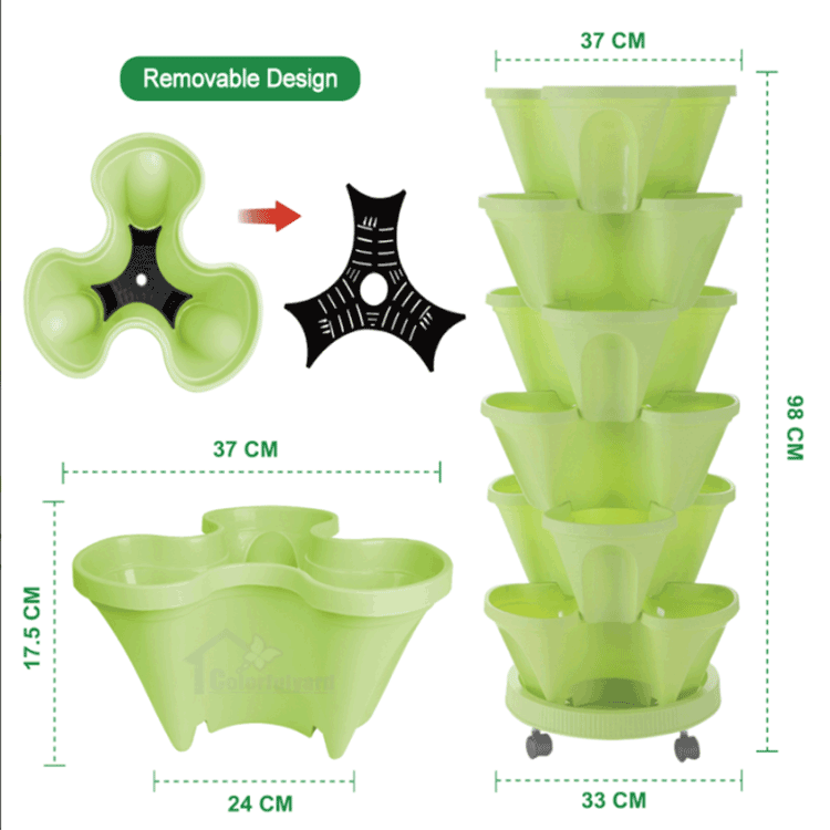 Plastic-Wall-Hanging-Flower-Pot-3