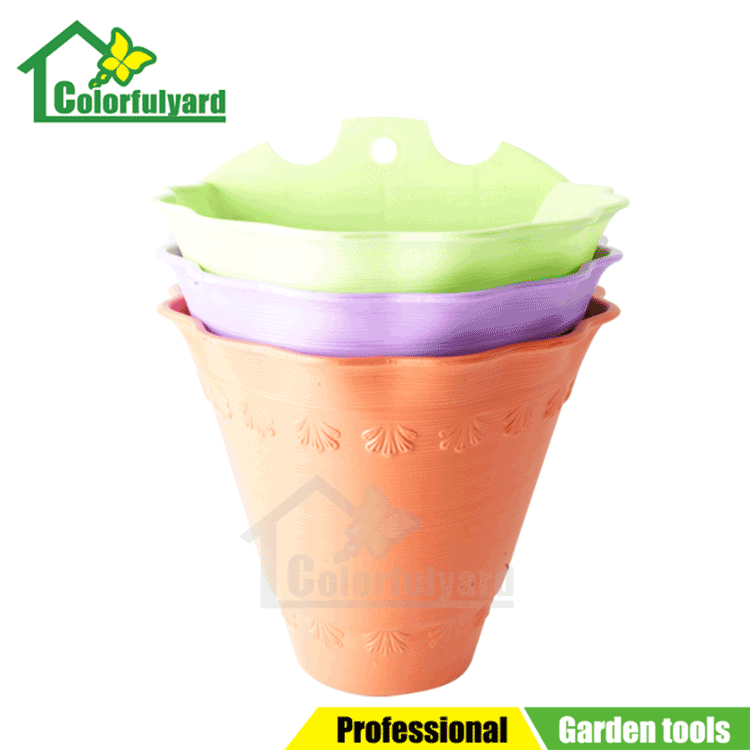 PP resin wave flower pots 3 PP resin wave flower pots 3