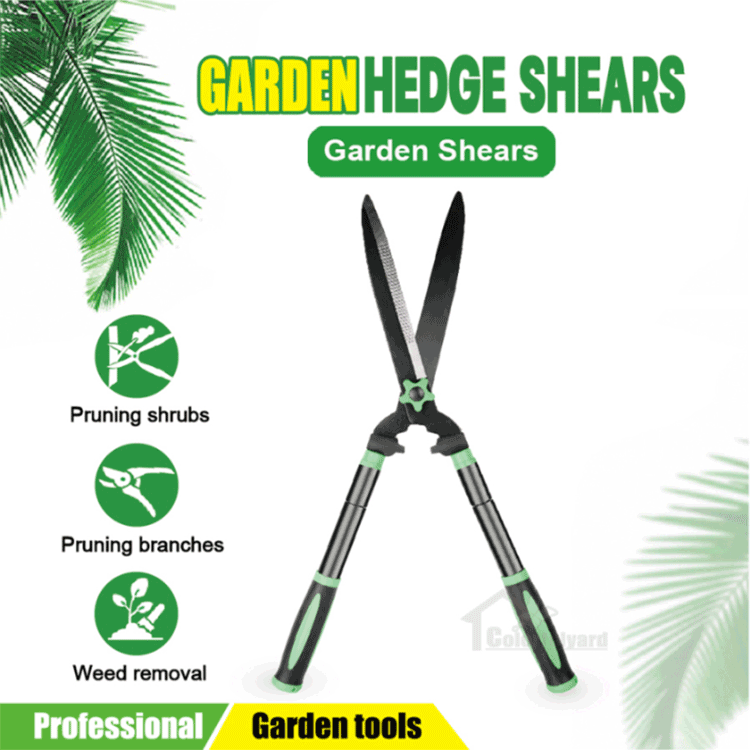 Thickened Stainless Steel Hedge Shears 2 Thickened Stainless Steel Hedge Shears 2