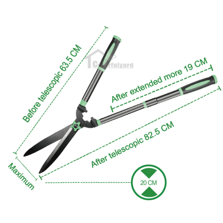 Thickened Stainless Steel Hedge Shears 3 Thickened Stainless Steel Hedge Shears 3