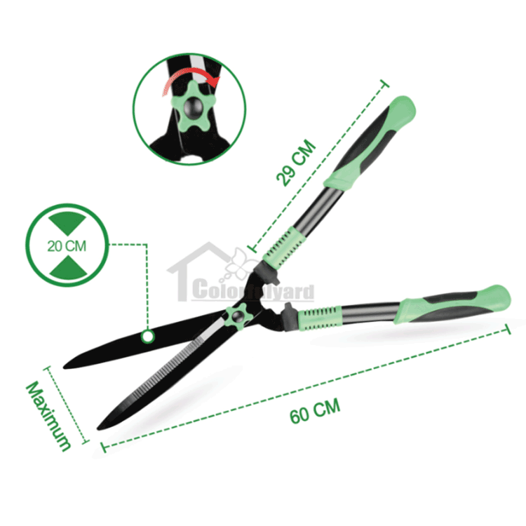 Multi-Purpose Stainless Steel Garden Shears Hedge shears 3 Multi-Purpose Stainless Steel Garden Shears Hedge shears 3