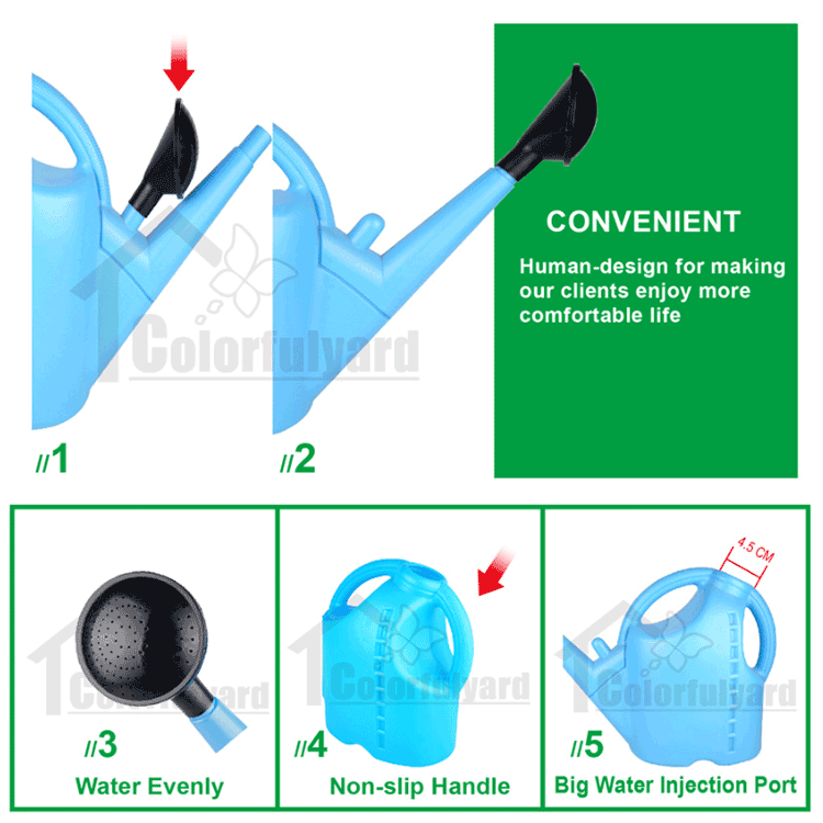 Heavy-Duty Garden Water Can 3 Heavy-Duty Garden Water Can 3