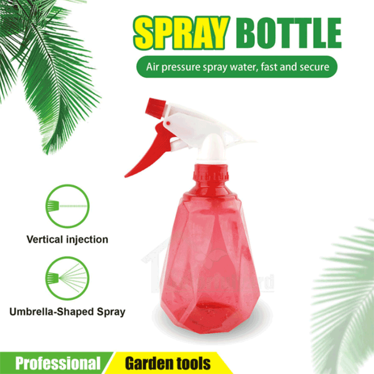 Red Translucent Pressure Sprayer Bottle 2 Red Translucent Pressure Sprayer Bottle 2