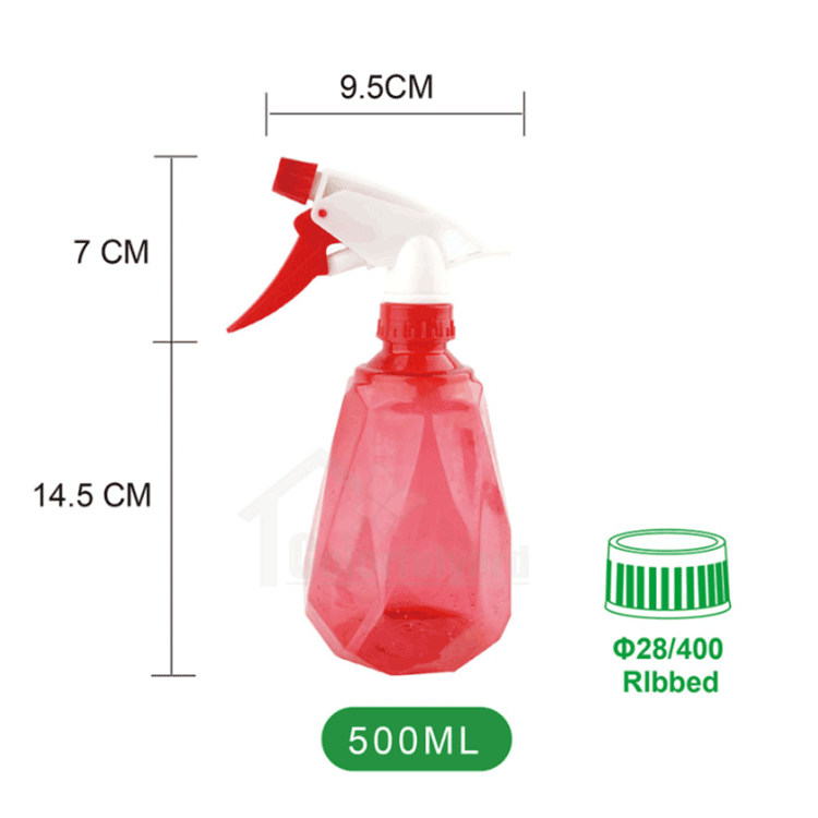 Red Translucent Pressure Sprayer Bottle factory Red Translucent Pressure Sprayer Bottle factory