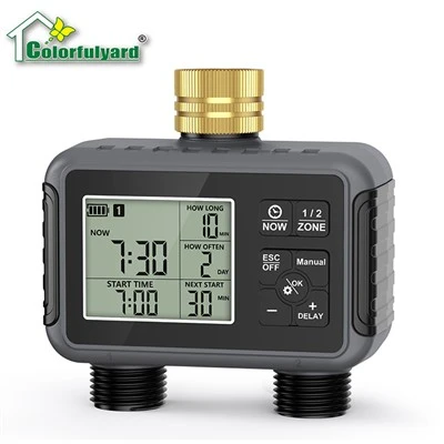 2-Outlet Digital Water Timer