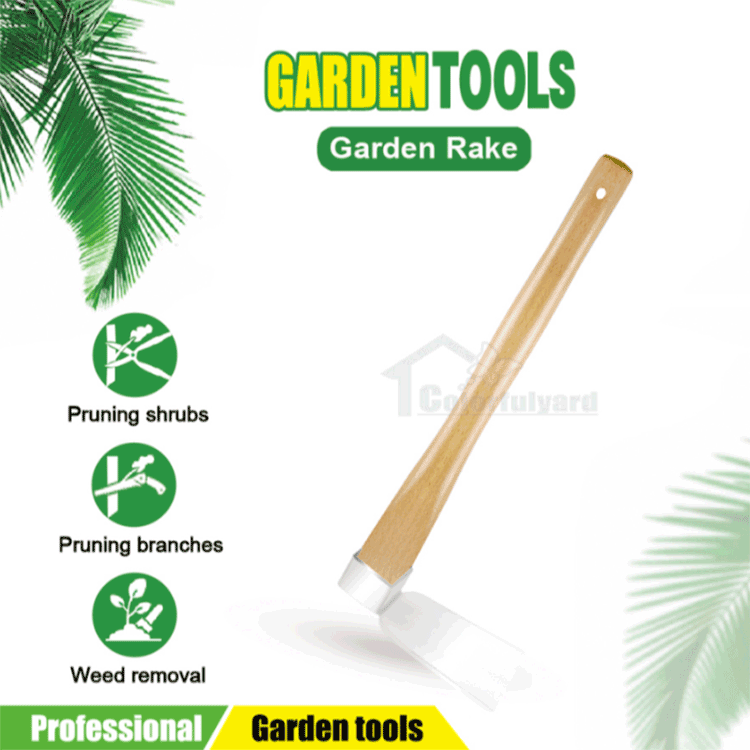 Stainless Steel Hoe With Wooden Handle factory Stainless Steel Hoe With Wooden Handle factory